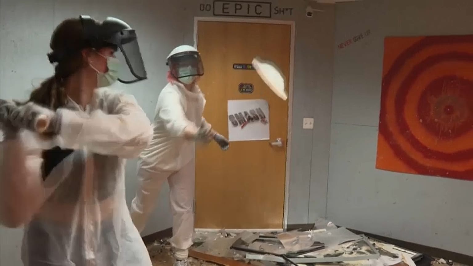 Im Rage Room bei Los Angeles ist - fast - alles erlaubt. Man sollte aber in der richtigen Stimmung sein