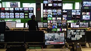 Euronews kanalının Lyon'daki merkezi 