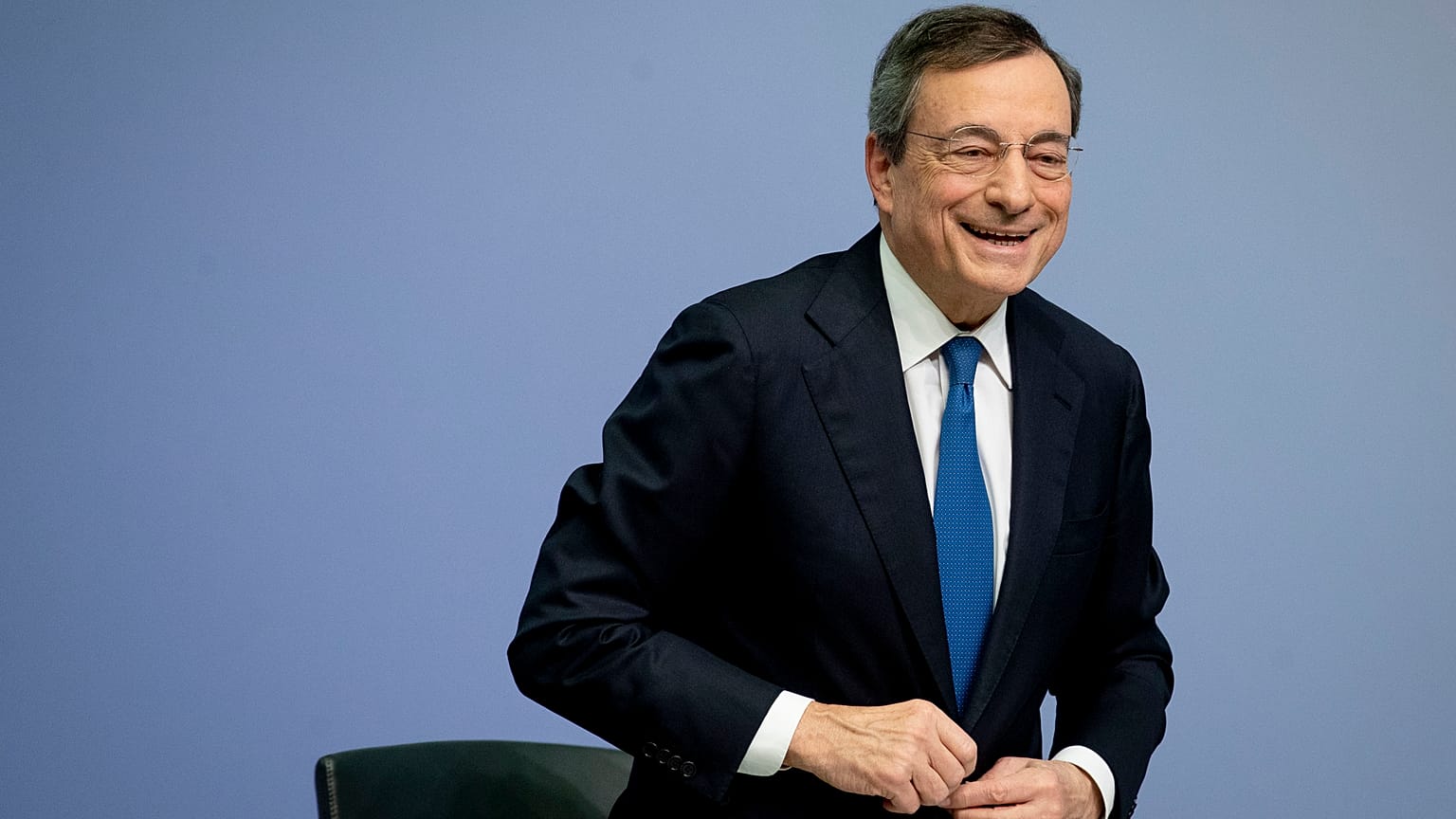 Former President of the European Central Bank Mario Draghi, Thursday, Oct. 24, 2019.