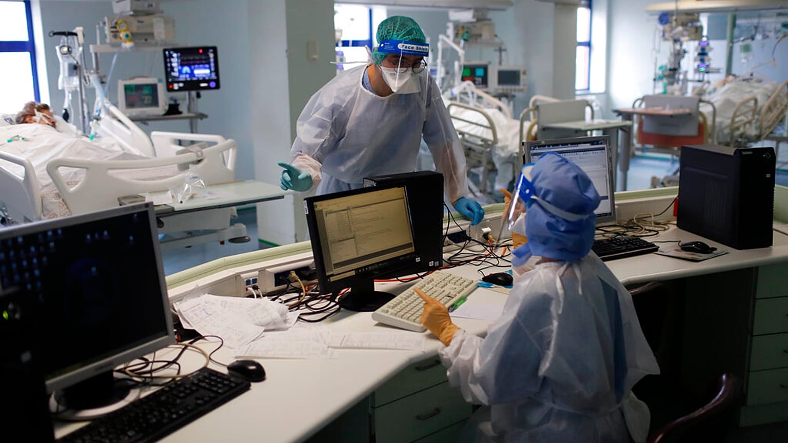Krankenhaus in Lissabon in Portugal