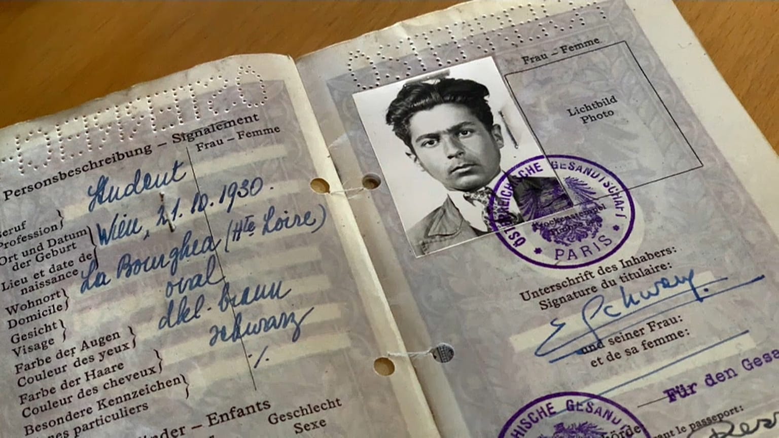 Eric Schwam left his 2 million euro fortune to the village of Chambon-sur-Lignon, that took him in in WWII 