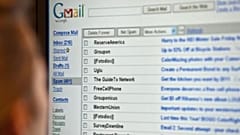 Gmail'de gelen mailler