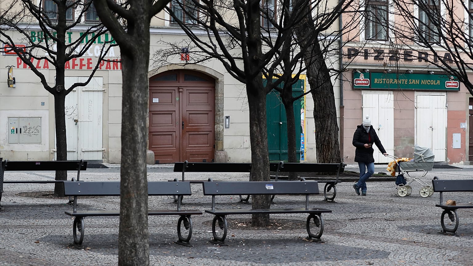 Restaurants remain closed due to governments restrictions against the coronavirus pandemic.