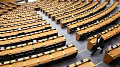 European Parliament in Brussels,