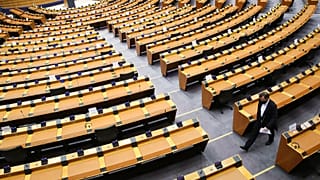European Parliament in Brussels,