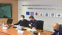 Σύσκεψη στην Πολιτική Προστασία