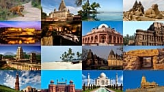 The destinations have been chosen to capture the cultural and geographical richness of India.