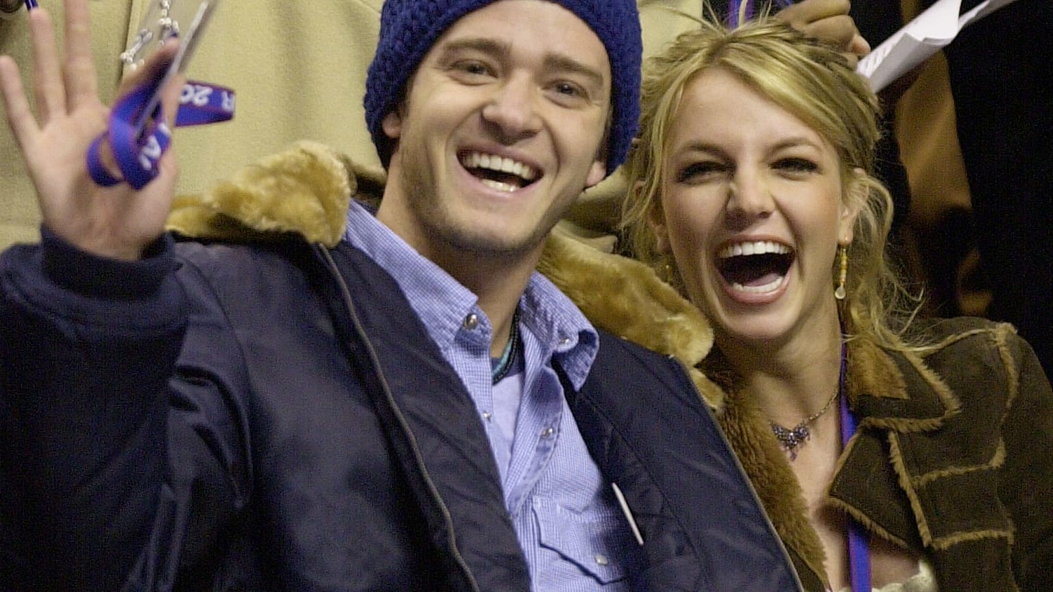 Justin Timberlake und Britney Spears 2002