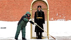 Европа и Россия под снегом
