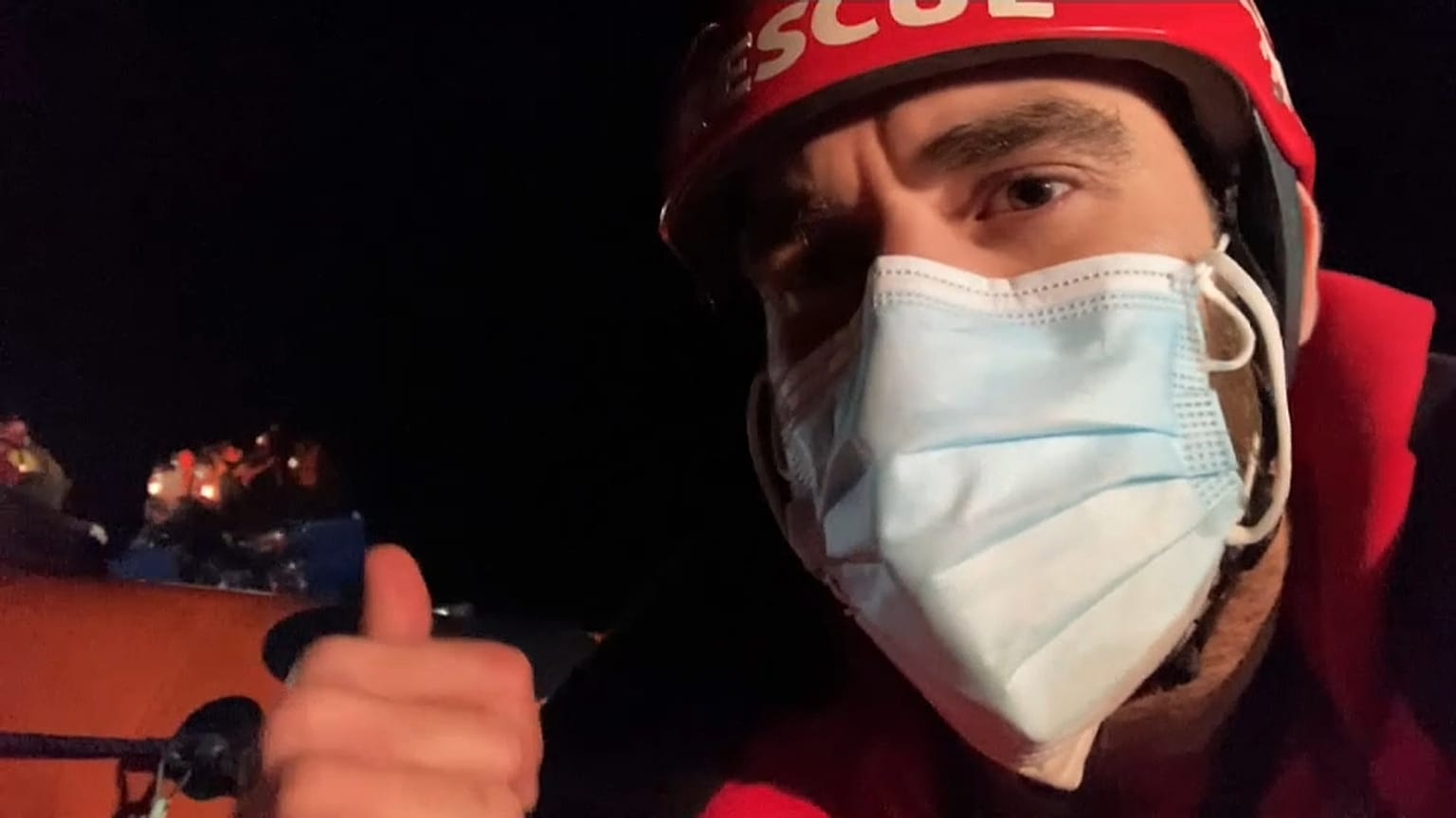 Nuestro corresponsal Pablo Ramiro, testigo directo de un rescate de Open Arms
