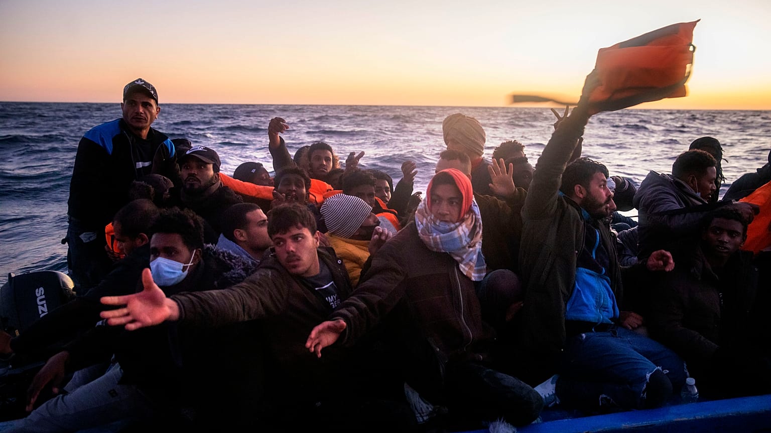 Rettungsaktion im Mittelmeer