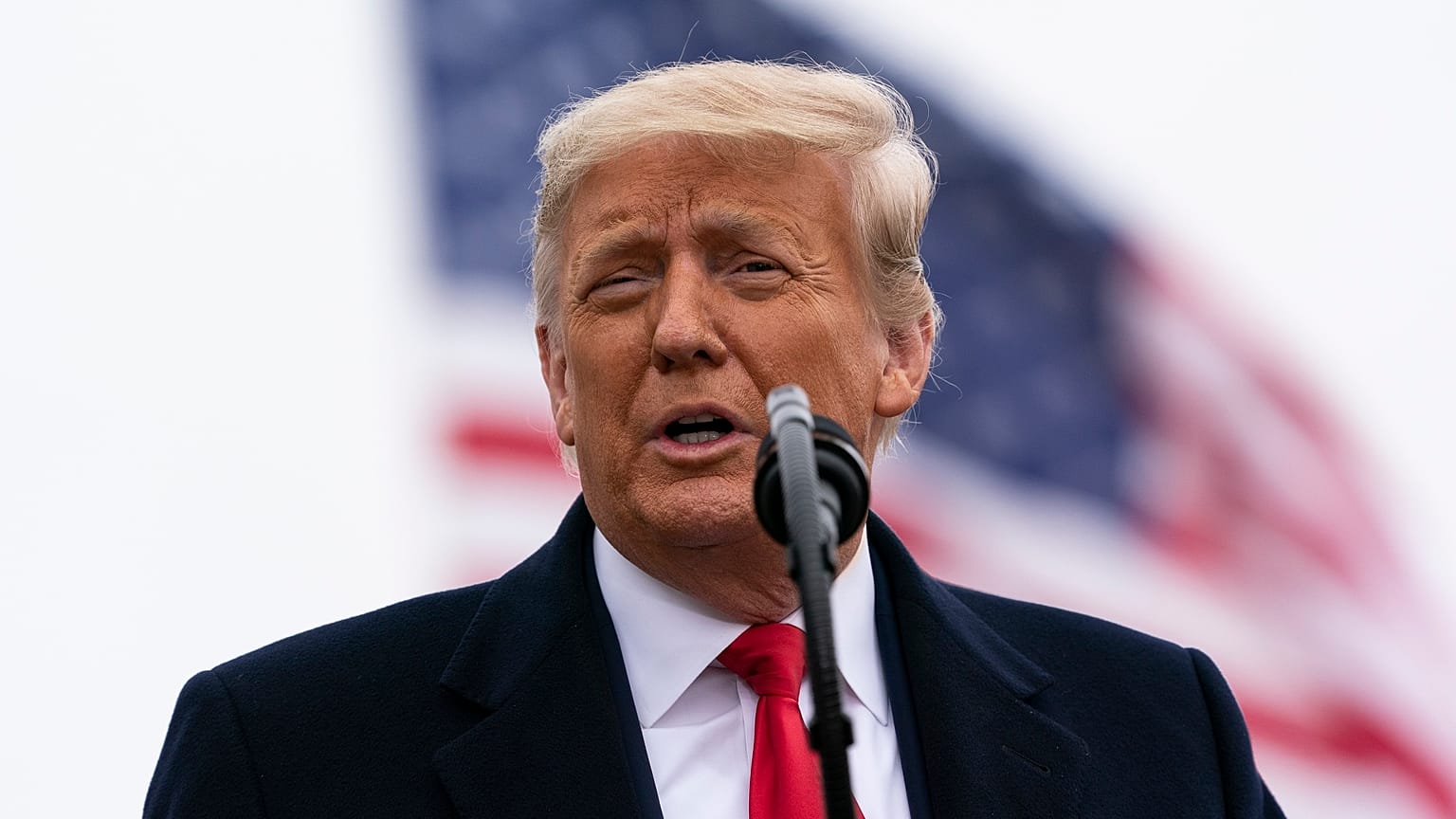 L'ex presidente degli Stati Uniti Donald Trump