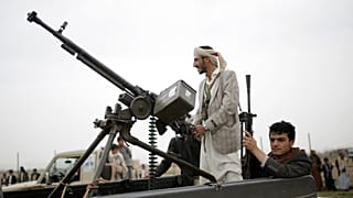 مقاتلان من الحوثيين في اليمن (أرشيف) 