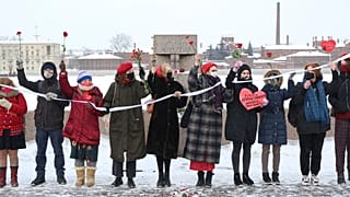 "Цепь солидарности" в Санкт-Петербурге