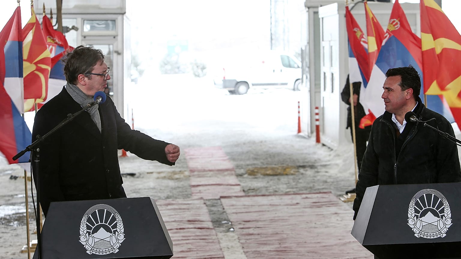 Aleksandar Vucic; Zoran Zaev
