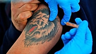 Around 22% of the UK population have now received their first jab