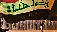 من مظاهرة ضد السلطة في البصرة العراقية في تشرين الثاني/نوفمبر 2020