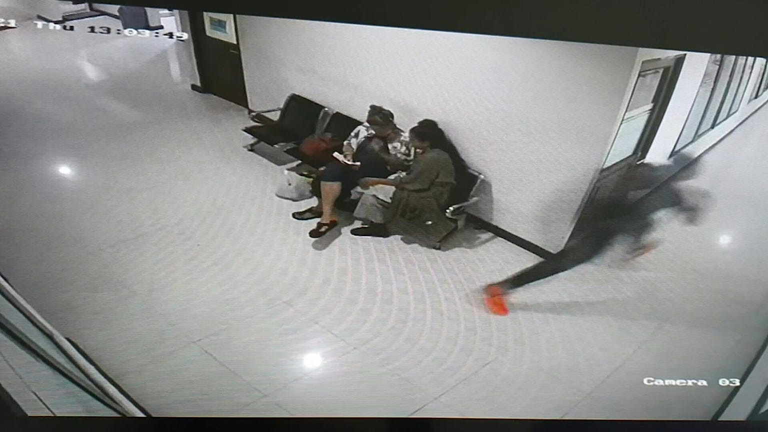 Russian man captured on surveillance camera escaping Bali immigration