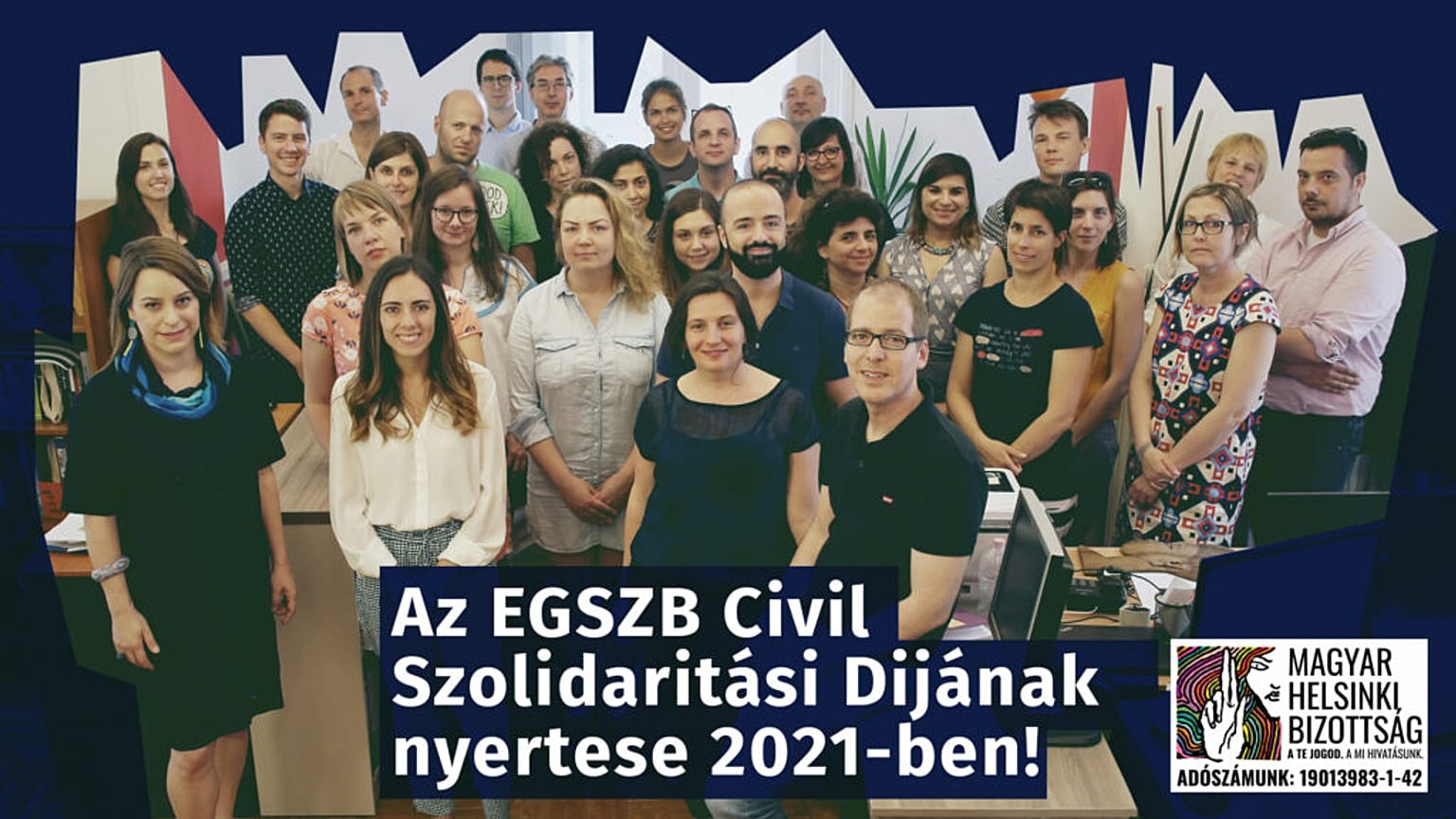 Az Európai Gazdasági és Szociális Bizottság által meghirdetett díj témája „A civil társadalom a Covid19 ellen” volt 