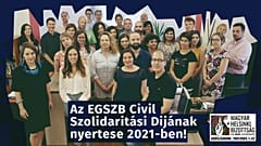 Az Európai Gazdasági és Szociális Bizottság által meghirdetett díj témája „A civil társadalom a Covid19 ellen” volt 