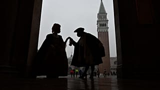 Narren auf dem Markusplatz