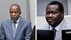 Alfred Yekatom ve Patrice-Edouard Ngaissona 