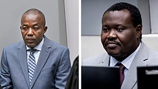 Alfred Yekatom ve Patrice-Edouard Ngaissona 
