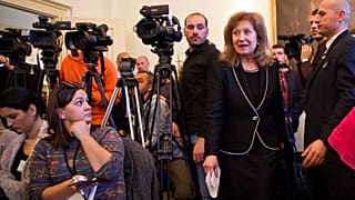 La principal jueza del Tribunal de La Haya para Kósovo Ekaterina Trendafilova en una imagen de archivo.