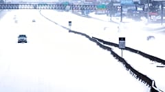 Schnee-Chaos in Texas