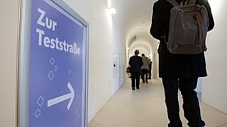 Teststelle in Wien