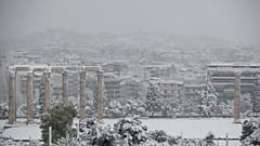 Nieve en Grecia