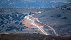 Турецко-сирийская граница в провинции Хатай