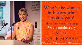 Kate Mosse #womaninhistory