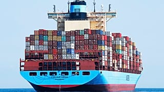 Cargueiro Gjertrud Maersk - ARQUIVO