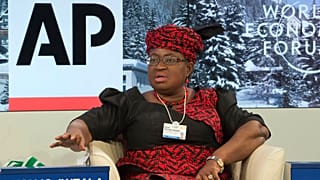 Okonjo-Iweala während ihrer Zeit als nigerianische Finanzministerin 2014.