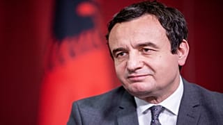 زعيم حزب "حركة تقرير المصير" الاشتراكي في كوسوفو، ألبين كورتي
