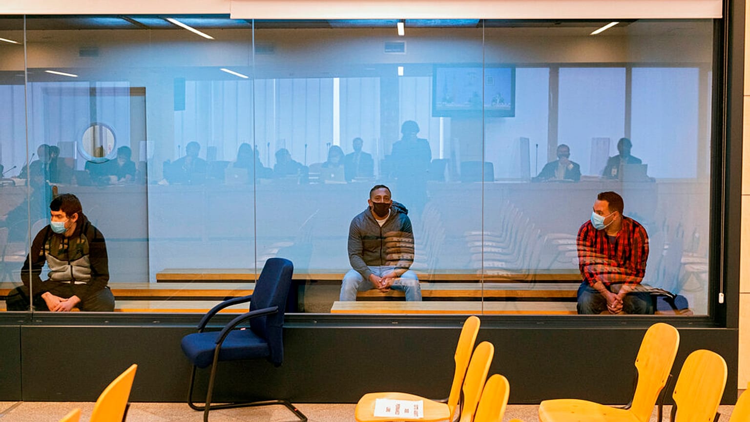 Los tres acusados por los atentados de 2017 en Barcelona y Cambrils