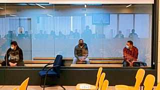 Los tres acusados por los atentados de 2017 en Barcelona y Cambrils