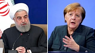 آنگلا مرکل و حسن روحانی