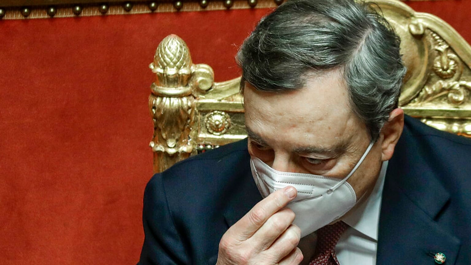 Ο Μάριο Ντράγκι στη Γερουσία