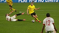 BVB-Torjäger Erling Haaland umkurvte so manche Andalusier wie Fahnenstangen