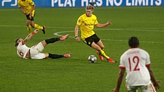 BVB-Torjäger Erling Haaland umkurvte so manche Andalusier wie Fahnenstangen