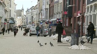 Die Flensburger Innenstadt