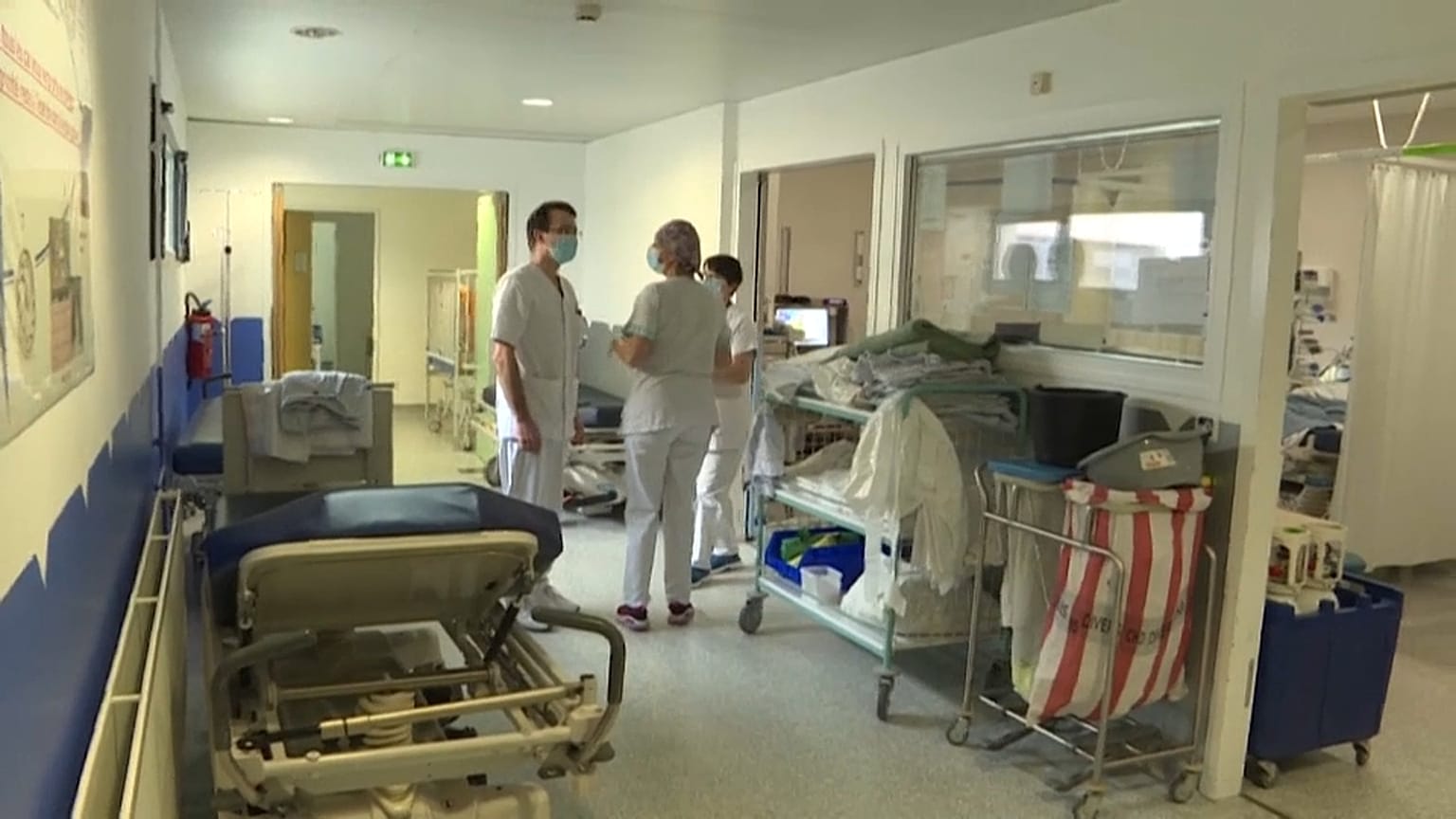 A l'hôpital de Dunkerque