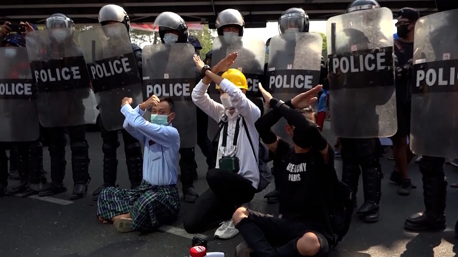Myanmar protest 