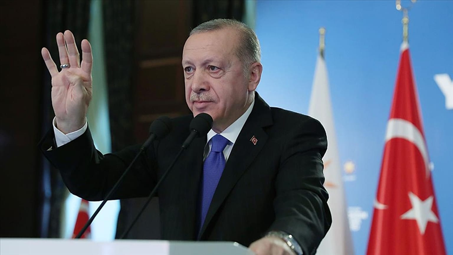 Cumhurbaşkanı ve AK Parti Genel Başkanı Recep Tayyip Erdoğan
