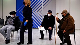 Virus Outbreak Greece Vaccinations