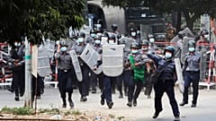 دو نفر در تظاهرات ضد کودتاگران در میانمار کشته شدند