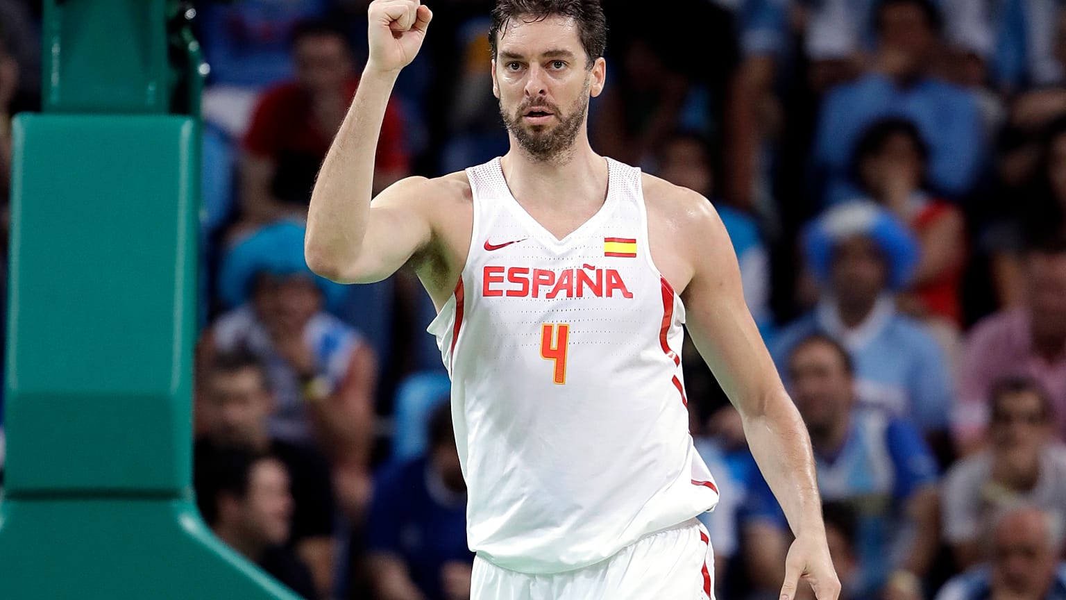 Pau Gasol con la selección española en los Juegos Olímpicos de Río 2016