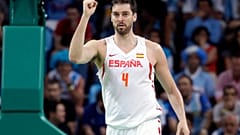 Pau Gasol con la selección española en los Juegos Olímpicos de Río 2016